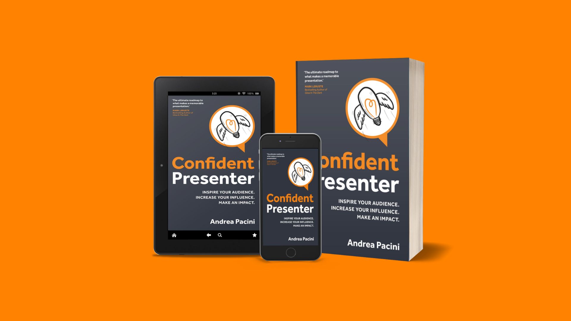 Confident Presenter : lancement du livre (en anglais)