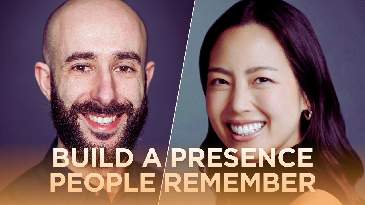 Andrea Pacini and Lorraine K. Lee in Ideas on Stage Podcast 