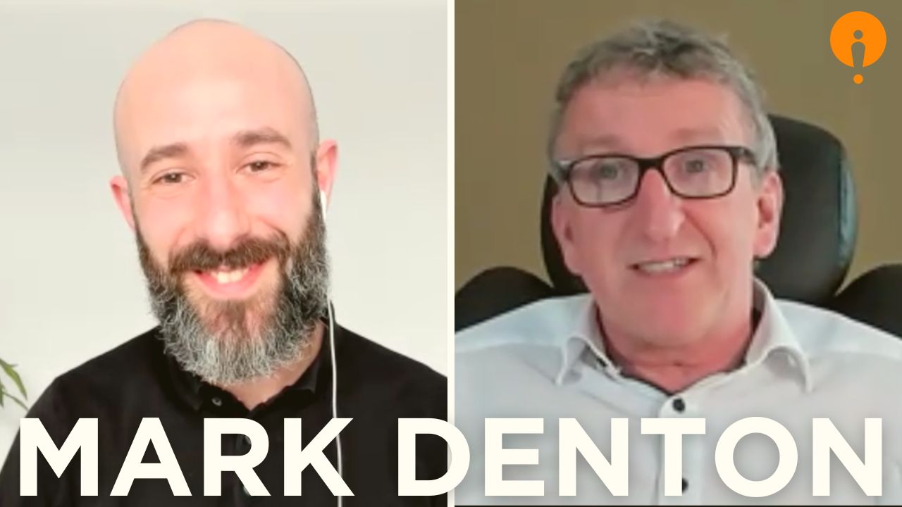 Andrea Pacini and Mark Denton in Zoom