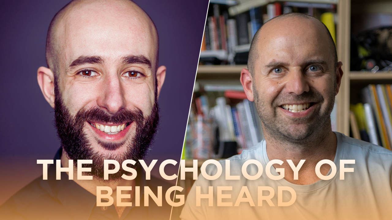 Andrea Pacini and Todd Kashdan in Ideas on Stage Podcast 