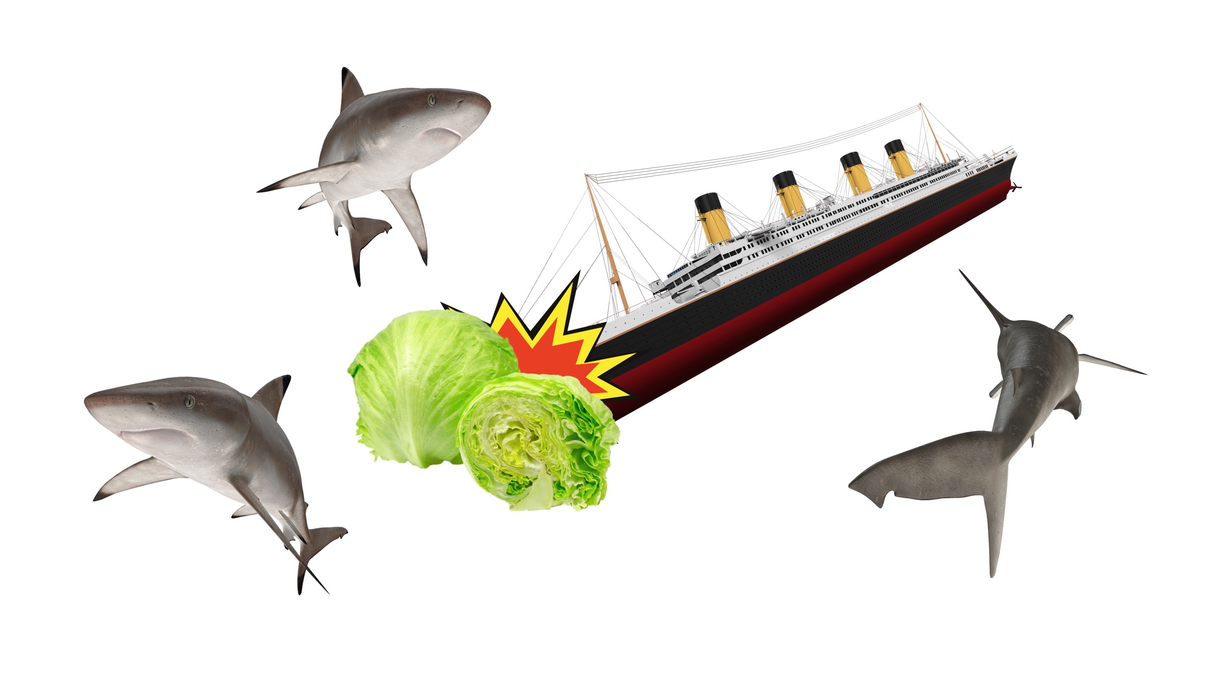 Sharknado Titanic Iceberg