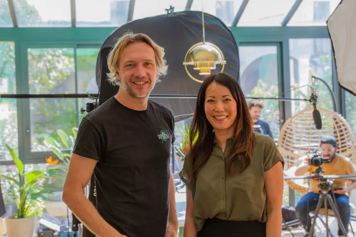 Arnaud Collery and Janet Nakano